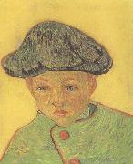 Portrait of Camille Roulin (nn04) Vincent Van Gogh